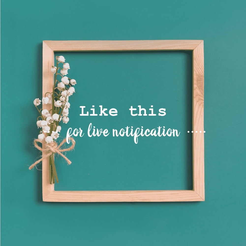 ❤️Heart this for live notices Meet your Posher, Lisa 🥳ready?